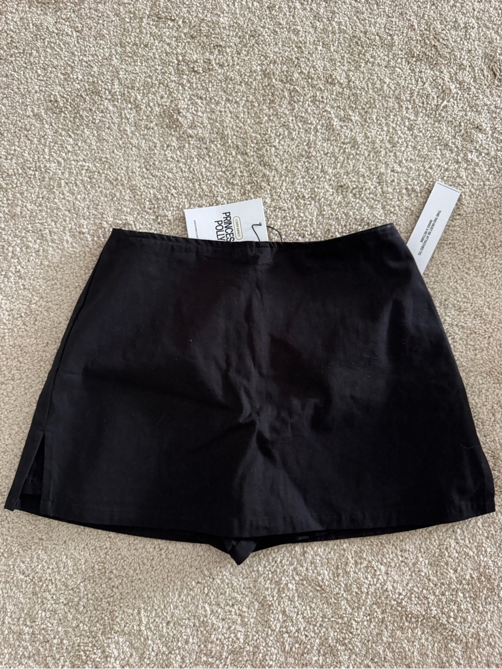 Princess Polly Black Women's Skort